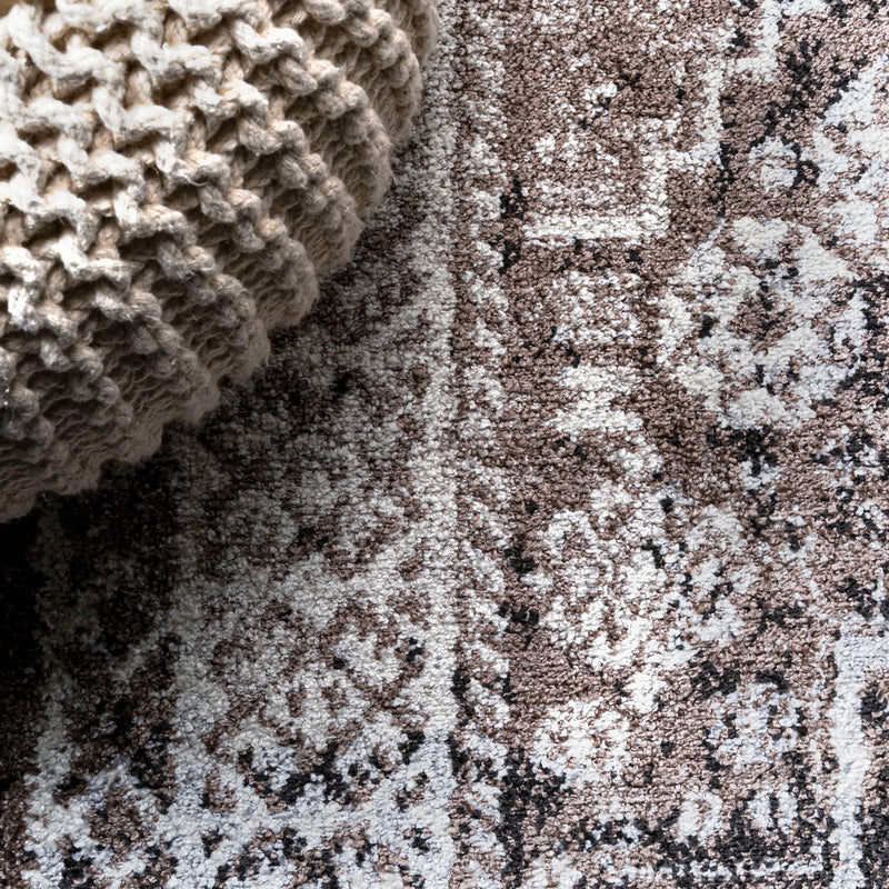 Boho Cottage Medallion Area Rug