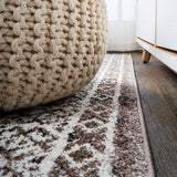 Boho Cottage Medallion Area Rug