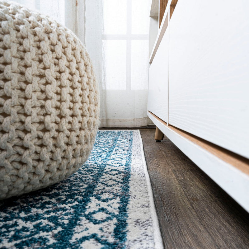 Boho Cottage Medallion Area Rug