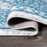 Boho Cottage Medallion Area Rug