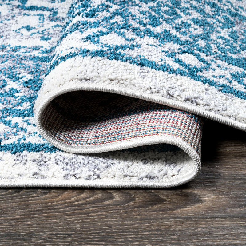 Boho Cottage Medallion Area Rug