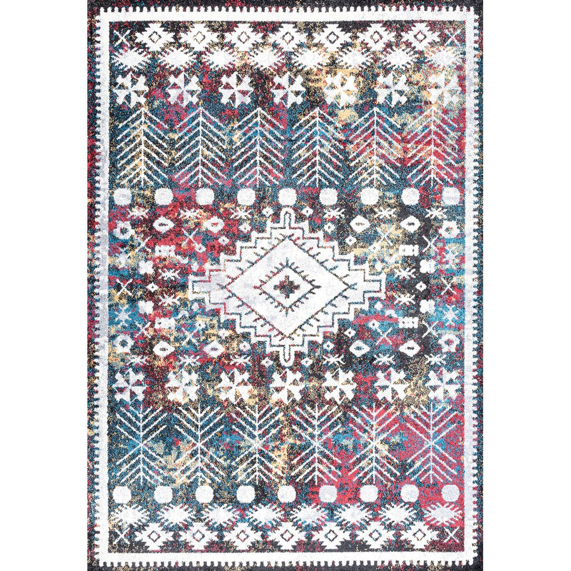 Dhiya Distressed Kilim Area Rug