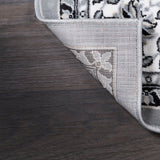 Palmette Modern Persian Floral Area Rug