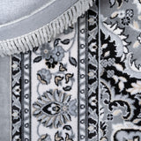Palmette Modern Persian Floral Area Rug