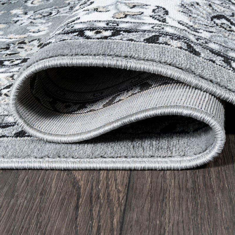 Palmette Modern Persian Floral Area Rug