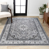 Palmette Modern Persian Floral Area Rug