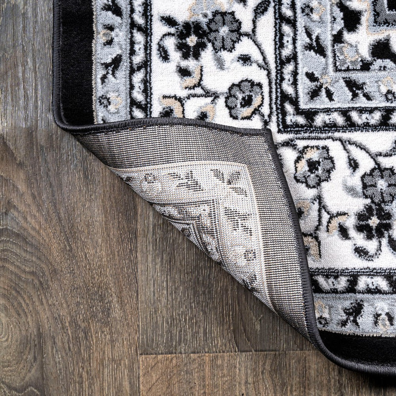 Palmette Modern Persian Floral Area Rug