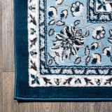 Palmette Modern Persian Floral Area Rug