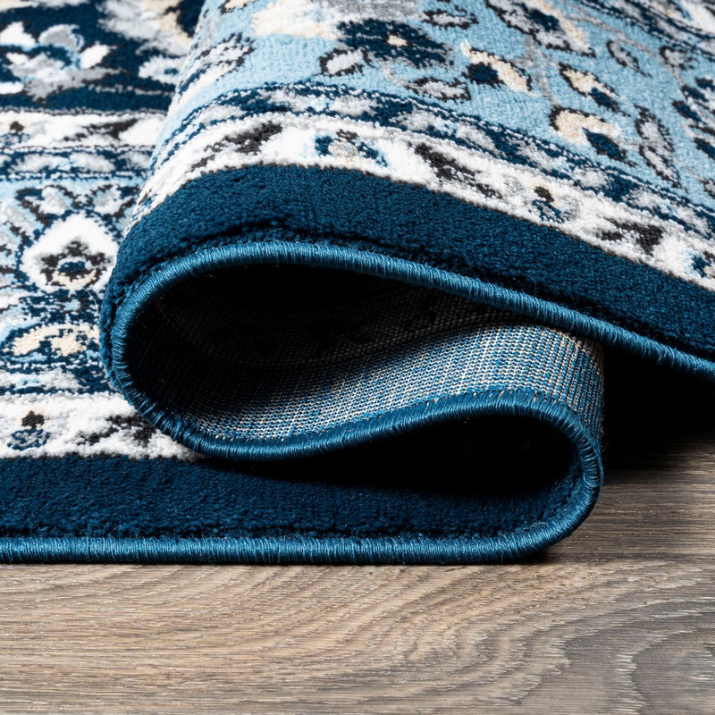 Palmette Modern Persian Floral Area Rug