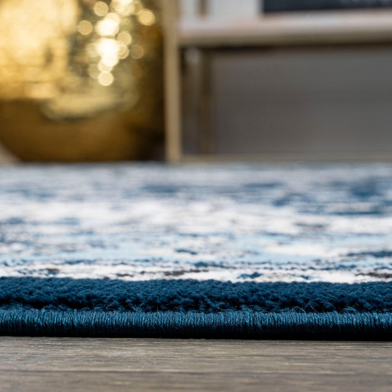 Palmette Modern Persian Floral Area Rug