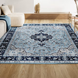 Palmette Modern Persian Floral Area Rug