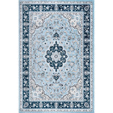 Palmette Modern Persian Floral Area Rug