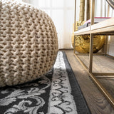 Acanthus French Border Area Rug