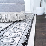 Acanthus French Border Area Rug
