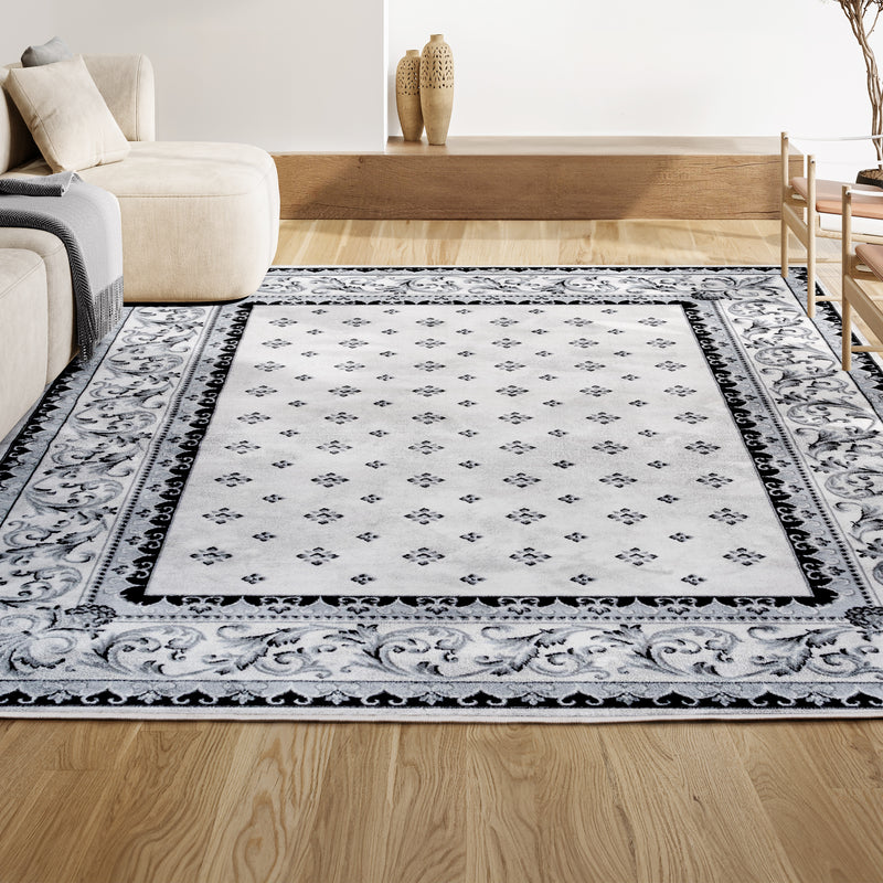 Acanthus French Border Area Rug