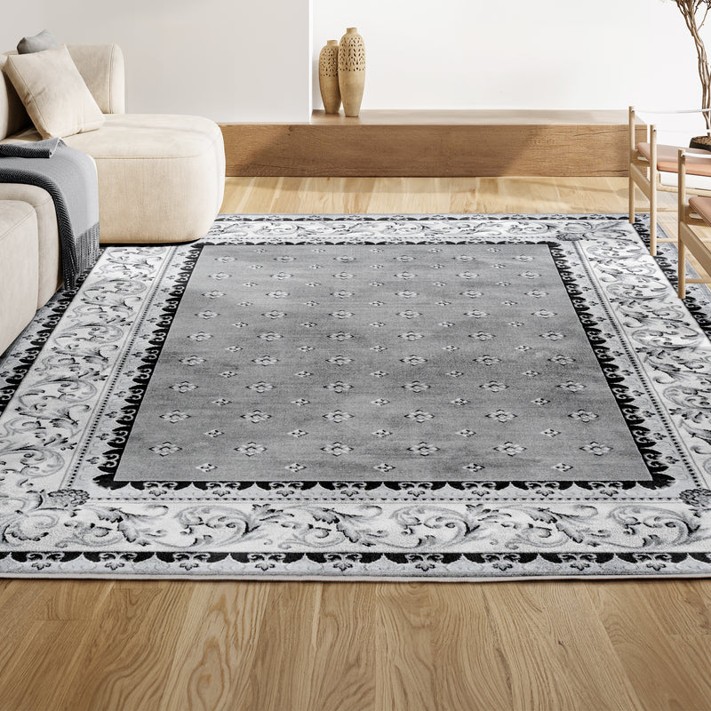 Acanthus French Border Area Rug