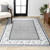 Acanthus French Border Area Rug