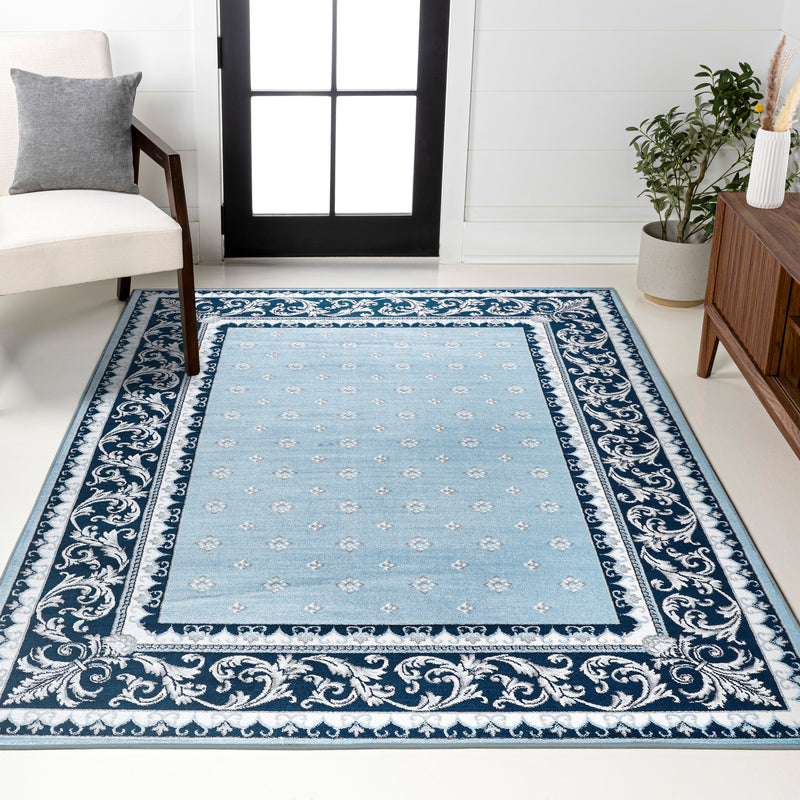 Acanthus French Border Area Rug
