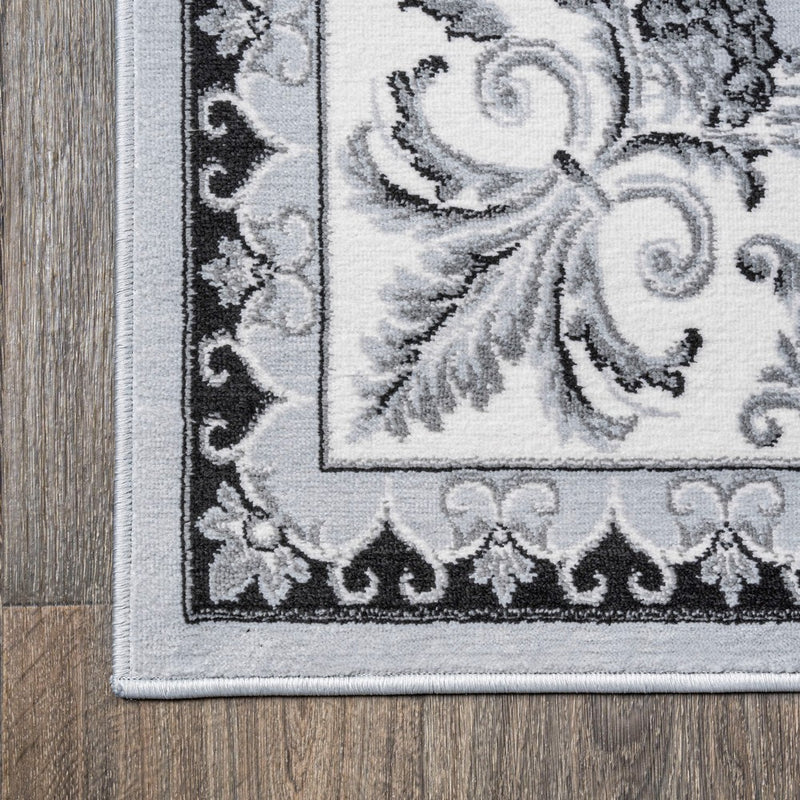 Acanthus French Border Area Rug