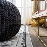 Acanthus French Border Area Rug