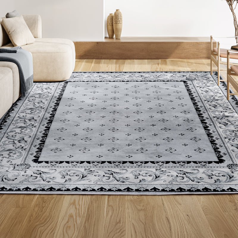 Acanthus French Border Area Rug