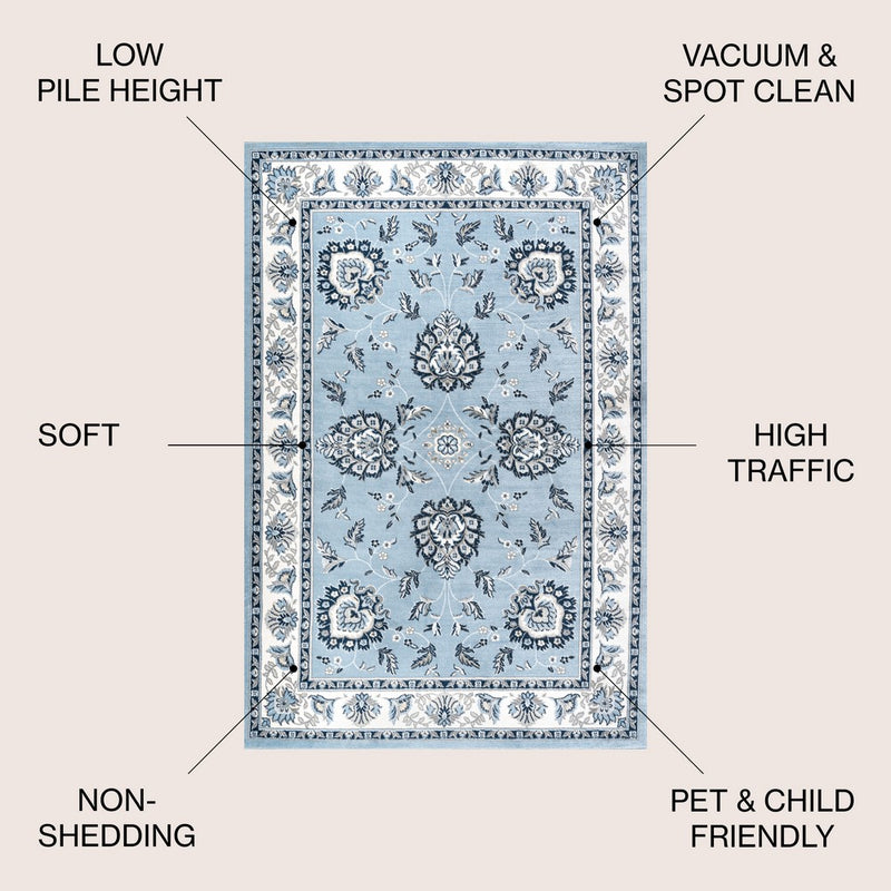 Cherie French Cottage Area Rug