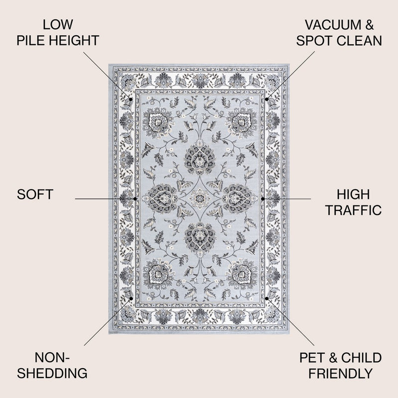 Cherie French Cottage Area Rug