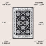 Cherie French Cottage Area Rug