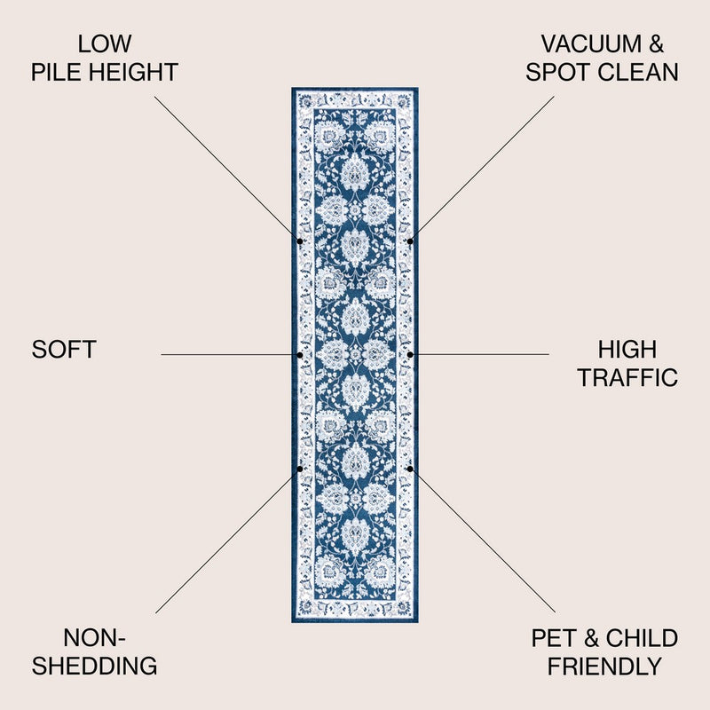 Cherie French Cottage Area Rug