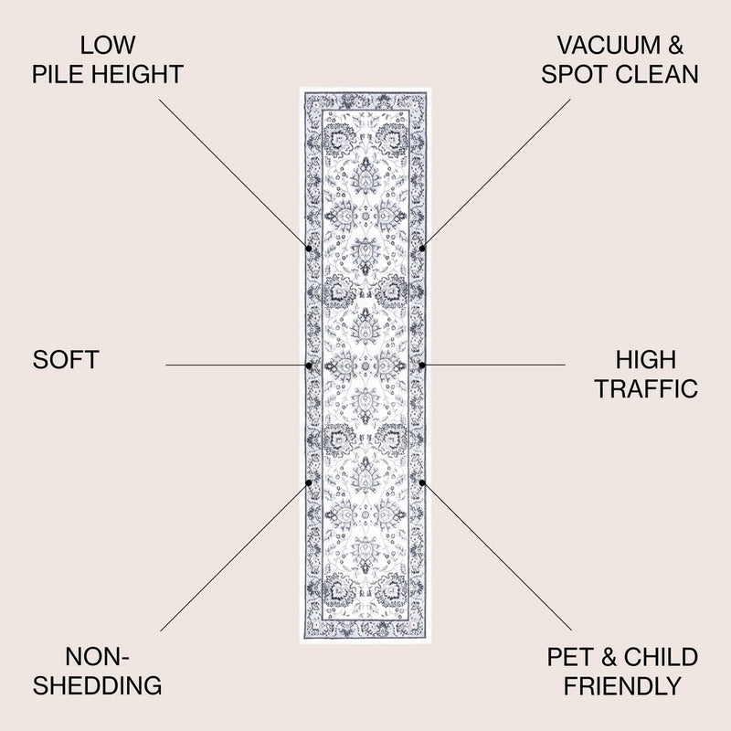 Cherie French Cottage Area Rug