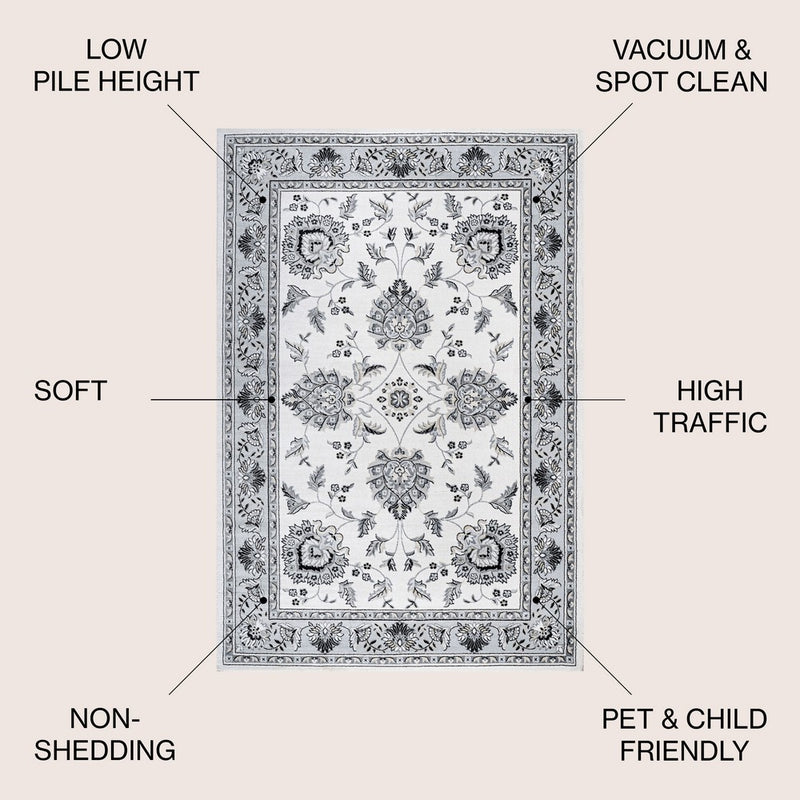 Cherie French Cottage Area Rug