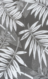 Wilde Classic Botanical Foldable Waterproof Reversible Plastic Straw Area Rug