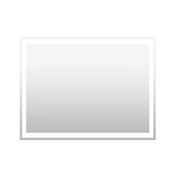 Pax Rectangular Frameless Anti-Fog Aluminum Front/Back-lit Tri-color LED Bathroom Vanity Mirror with Smart Touch Control - JONATHAN Y