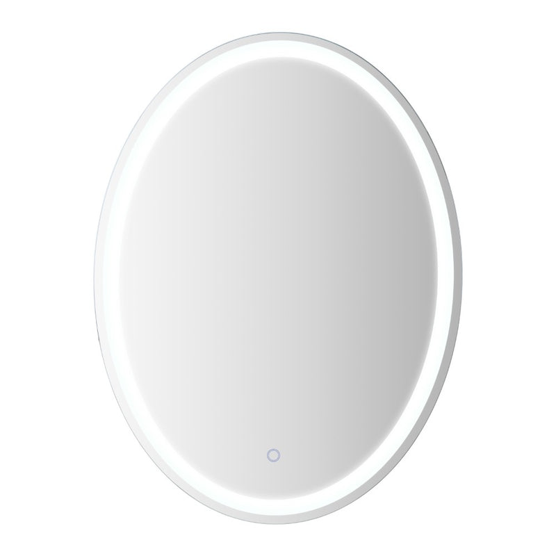 Dane 27 Round Frameless Anti-Fog Aluminum Front/Back-lit Tri-color LED Bathroom Vanity Mirror with Smart Touch Control