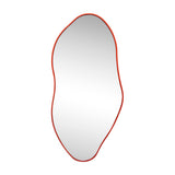 Everly 20 in. W x 42 in. H Large Irregular Framed Decorative Wall Mirror - JONATHAN Y
