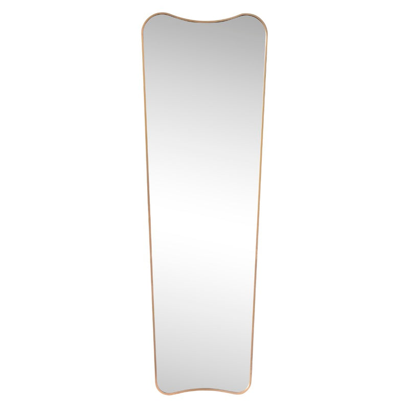 Alfie 20 in. W x 59 in. H Large Rectangular Metal Framed Wall Mounted Full-Length Mirror - JONATHAN Y