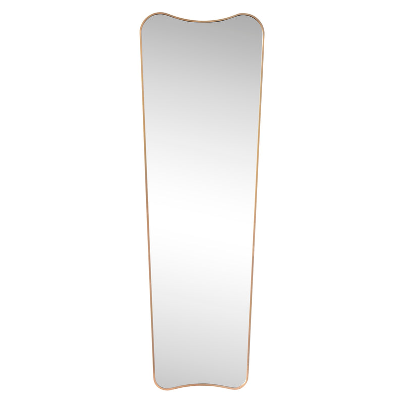 Alfie 20 in. W x 59 in. H Large Rectangular Metal Framed Wall Mounted Full-Length Mirror - JONATHAN Y