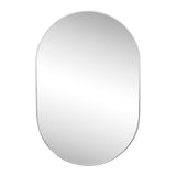 Milly 24 in. W x 36 in. H Medium Oval Metal Framed Wall Mirror - JONATHAN Y