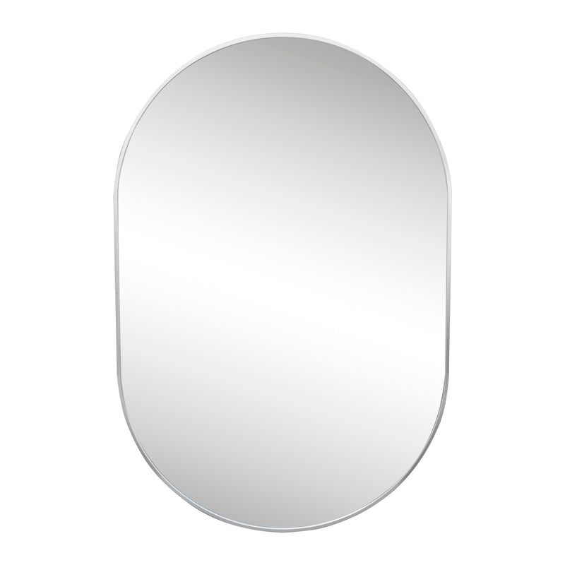 Milly 24 in. W x 36 in. H Medium Oval Metal Framed Wall Mirror - JONATHAN Y