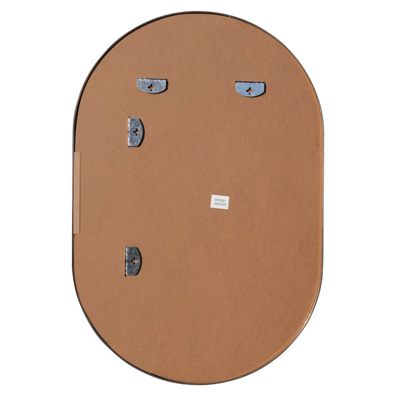 Milly 24 in. W x 36 in. H Medium Oval Metal Framed Wall Mirror - JONATHAN Y