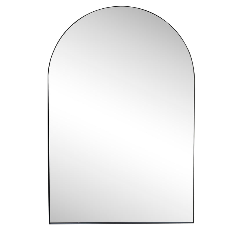 Elodie 24 in. W x 36 in. H Medium Arched Metal Framed Wall Mounted Mirror - JONATHAN Y