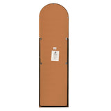 Adrian 16 in. W x 59 in. H Large Arched Metal Framed Floor Full-Length Mirror - JONATHAN Y