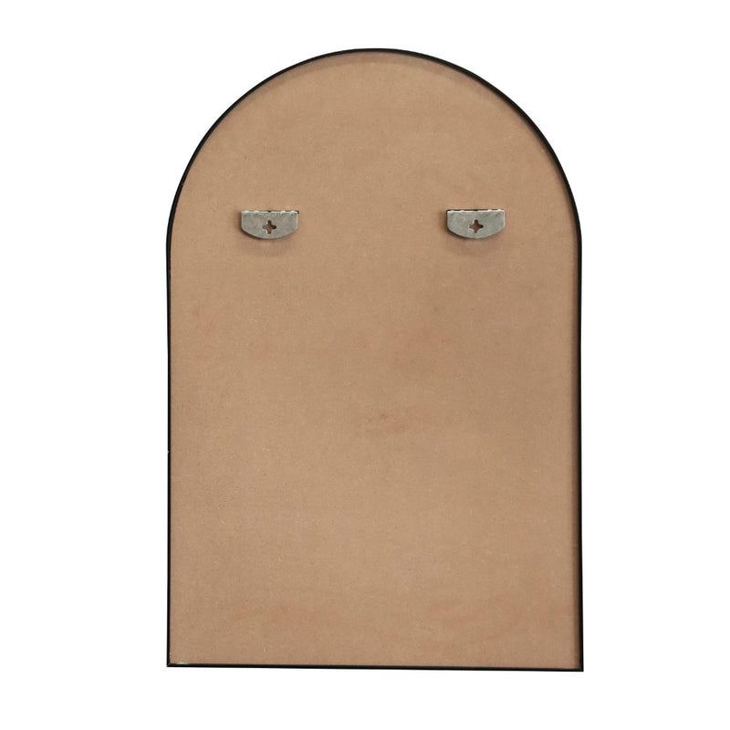 Elodie Small Arched Metal Framed Wall Mounted Mirror