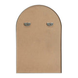 Elodie Small Arched Metal Framed Wall Mounted Mirror