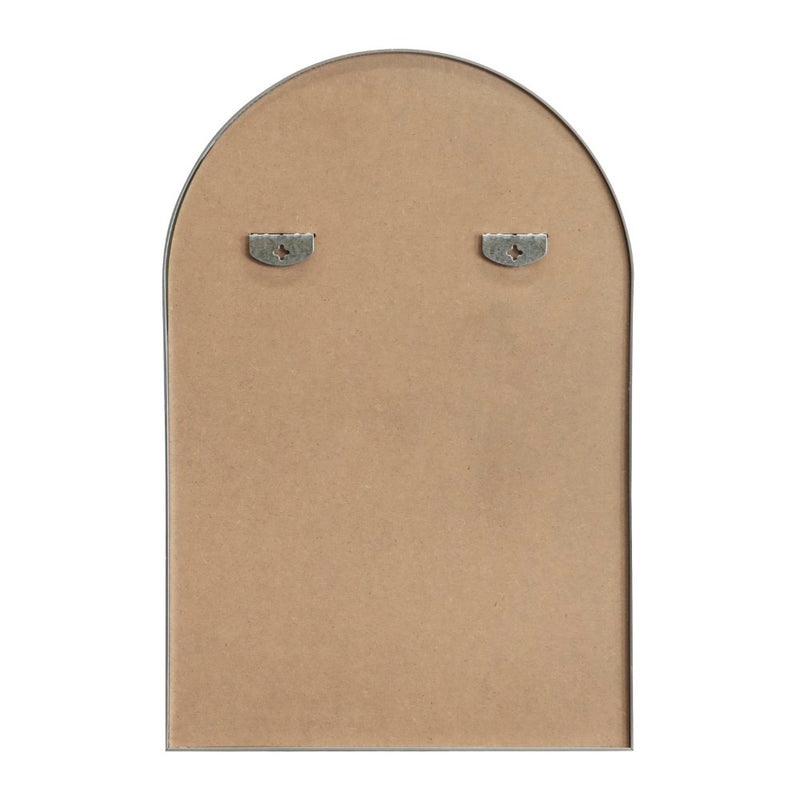 Elodie Small Arched Metal Framed Wall Mounted Mirror