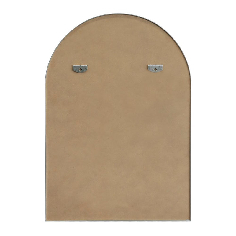 Elodie Small Arched Metal Framed Wall Mounted Mirror