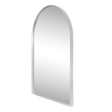 Elodie Small Arched Metal Framed Wall Mounted Mirror