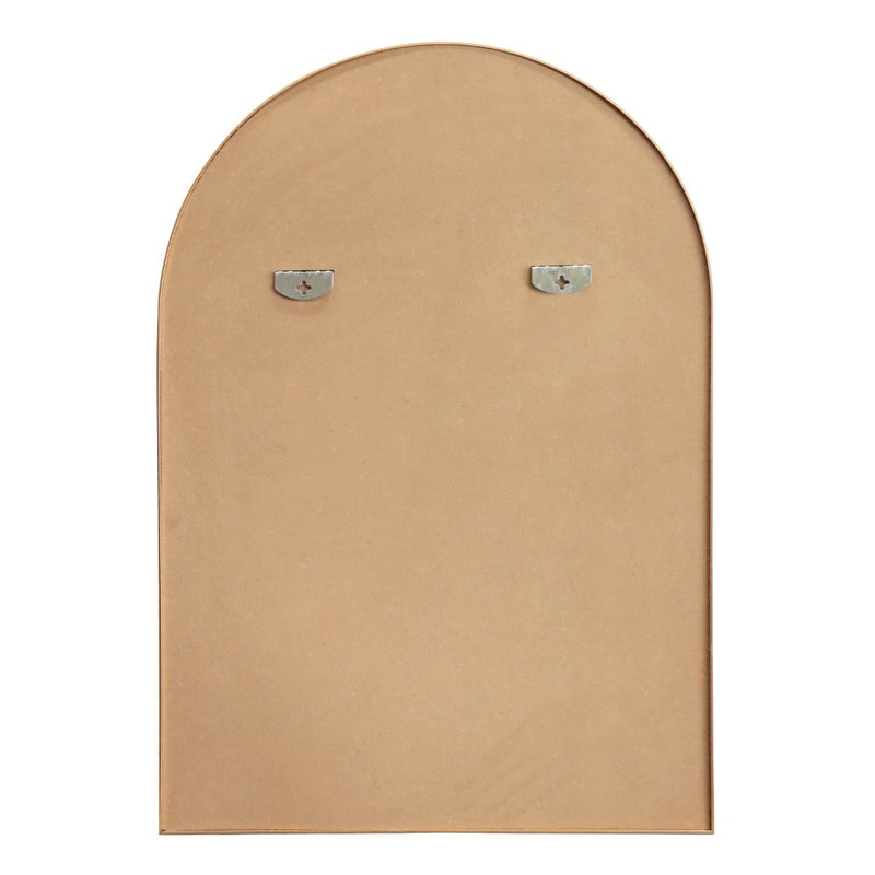 Elodie Small Arched Metal Framed Wall Mounted Mirror