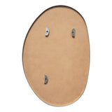 Aurelia 24 in. W x 36 in. H Medium Irregular Oval Metal Framed Wall Mounted Mirror