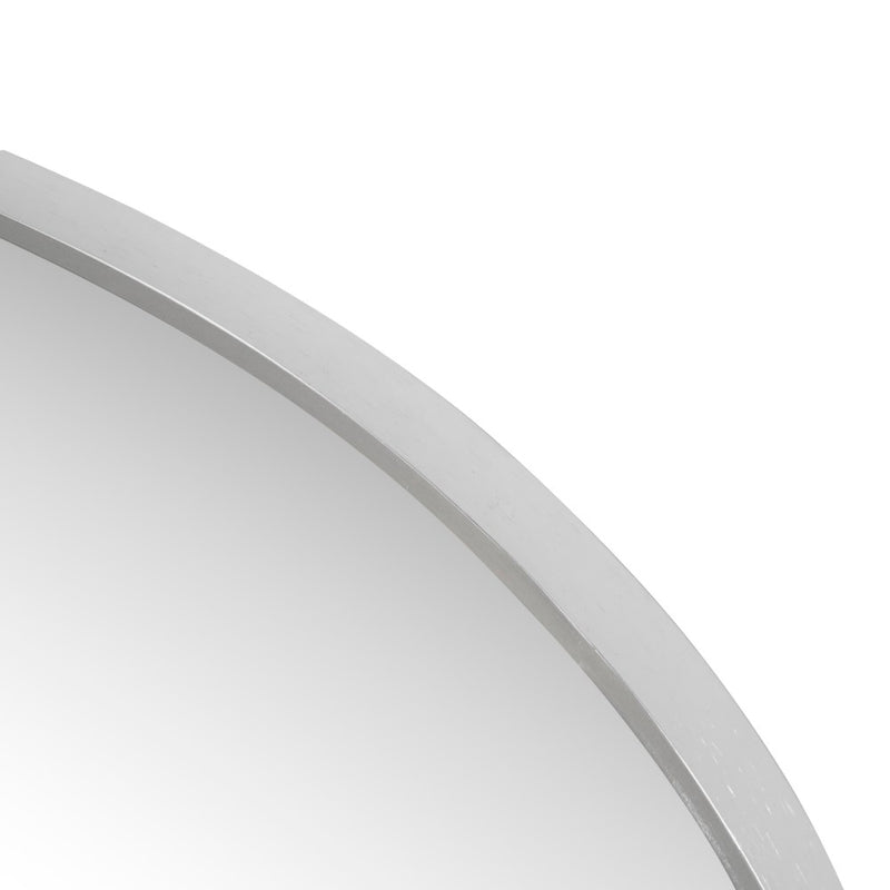 Aurelia 24 in. W x 36 in. H Medium Irregular Oval Metal Framed Wall Mounted Mirror